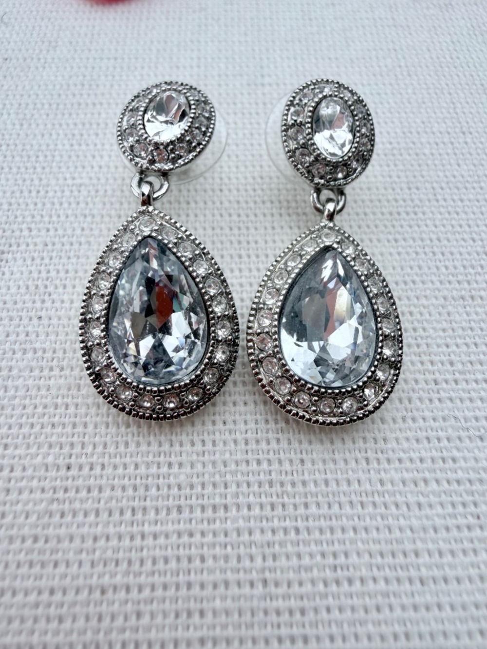 Carolee Crystal Drop Earrings